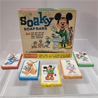Vintage Soaky Soap Bars  Disney Characters