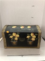 Small Wooden Decorative Trunk