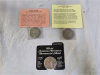Desert Storm, Churchill & Bicentennial Coins