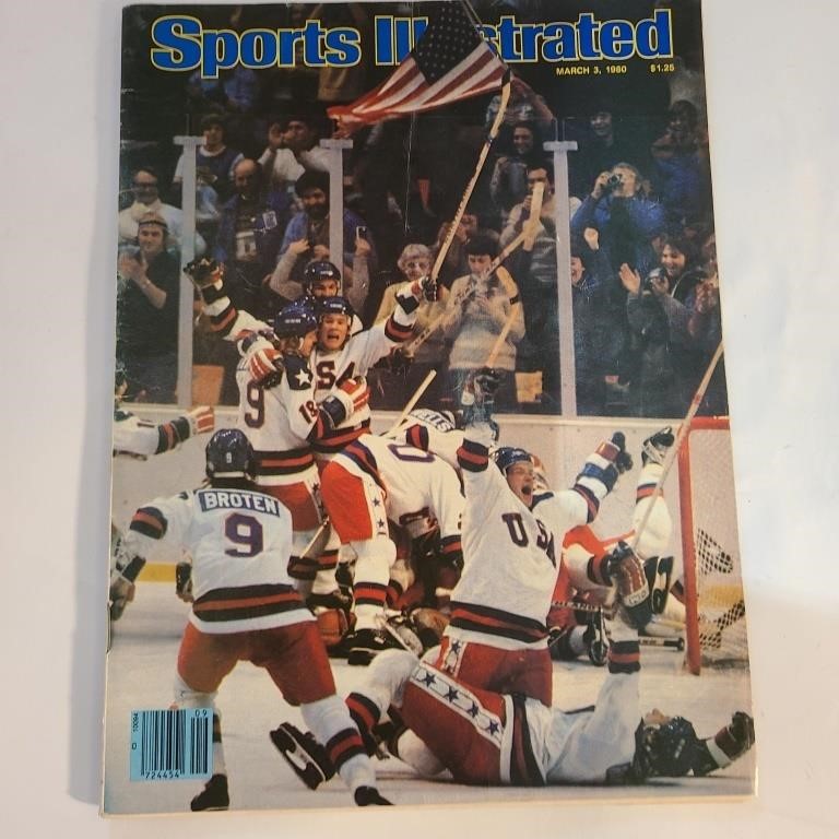 March 1980 Sports Illustrated Miracle on Ice