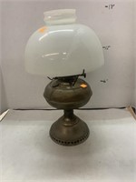 Oil Lamp & Shade