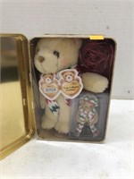 Cherished Teddies Holiday Collectible Tin