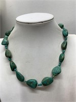 BARSE STERLING SILVER & TURQUOISE NECKLACE