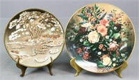 Royal Doulton  & Porcelain Plates / 2 pc