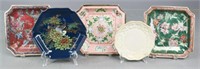 Decorative Ceramic Plates / 5 Pc