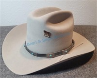 Stetson cowboy hat size 7 1/8