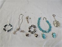 Necklaces, Bracelets and Earrings