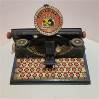 Marx Vintage Tin Litho De-Luxe Typewriter