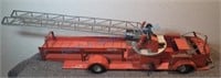 Vtg 1950s Pressed Steel Doepke Model Red Fire