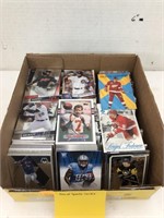 Box of Sports Trading Cards