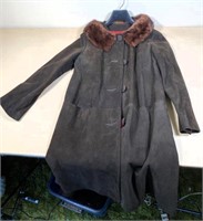 antique coat- sz large