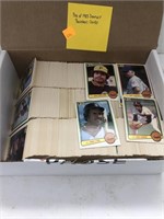 Box of 1983 Donruss Baseball Cards