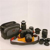 Minolta Maxxum 5xi 35mm Camera & Lenses