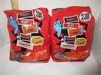 2 Bags 230 Mini Candy