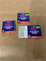 244 ROUNDS CCI SMALL PISTOL PRIMERS #500