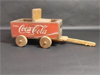 Coca Cola Wooden Toy Wagon