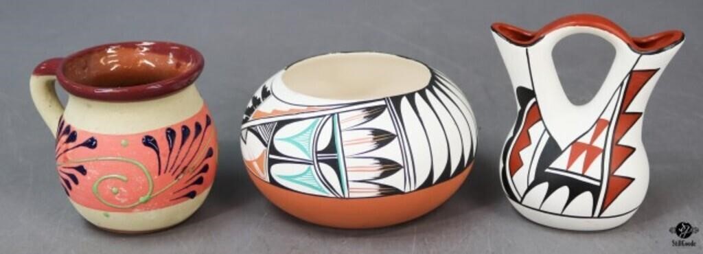 American Indian Pottery+ / 3 pc