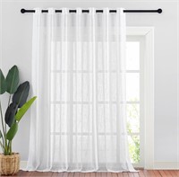 NEW $37 (100"x95") 1-Panel Linen Curtain