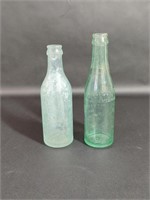 Vintage Pluto Water & Weatherford Bottling Glass