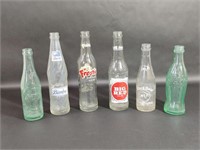 Vintage Empty Soda Bottles