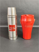 Coca-Cola Champ Stainless Steel Thermos & Cup