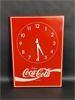 Coca-Cola Metal Wall Clock