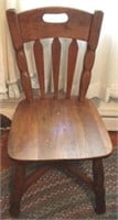 Vintage wooden chair, 35 x 16 x 17