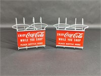 Vintage COCA-COLA Shopping Cart Bottle Holder