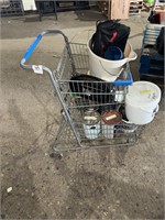 Shopping cart and contents