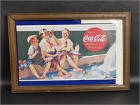 Coca-Cola Boys On Curb by Haddon Sundblom