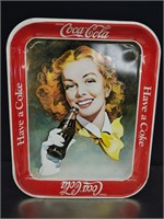 Vintage Coca-Cola Redhead Tray