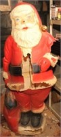 Santa blow mold, as is, 63"