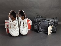 American Eagle Sneakers, Desage Leather Travel Bag