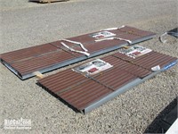 Approximately (130) Assorted Corrugated Metal Shee