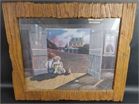 Thomas Kerry View From the Barn Framed Print