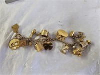 JMS 1/20 12K Gold Filled Charm Bracelet