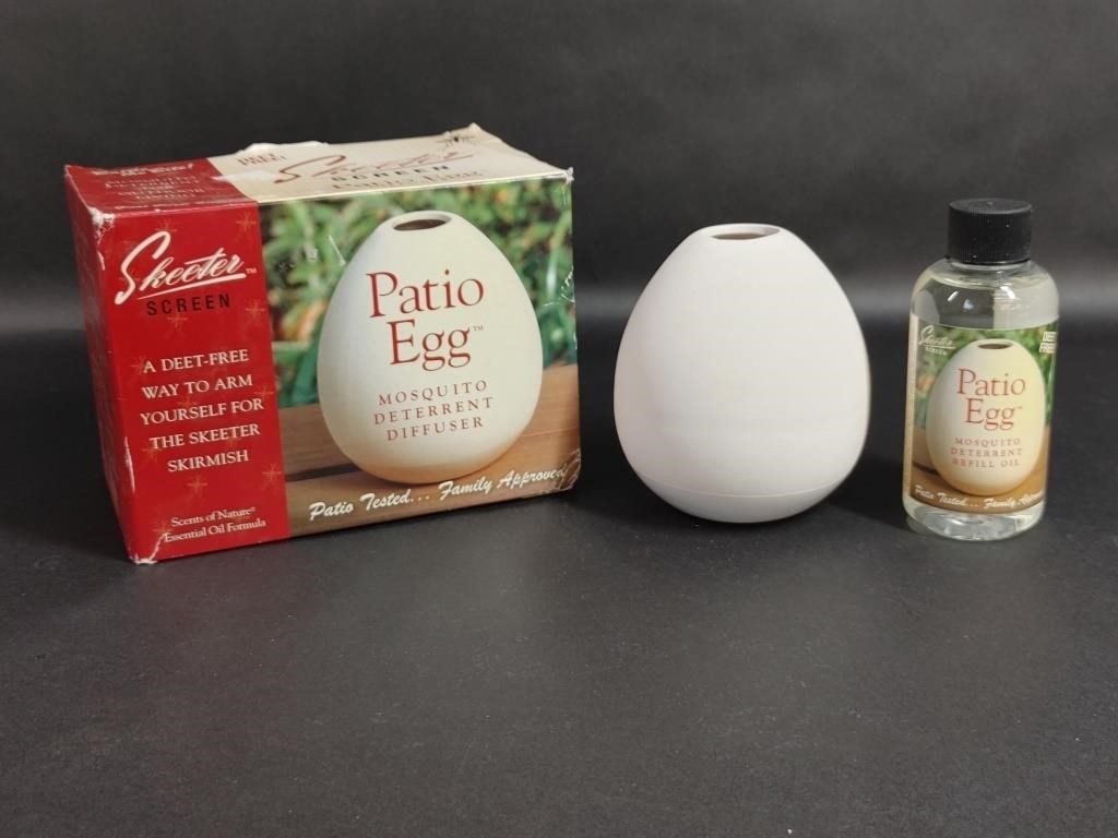 Patio Egg Mosquito Deterrent Diffuser