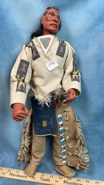 Hand Crafted 17" Native Skookum Doll