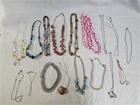 Assortment of Designer Fashion Necklaces