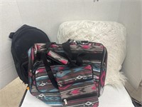 Group Lot of Bags and Pillow