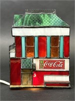 Coca-Cola Stained Glass Firehouse