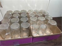pint & quart canning jars - dirty