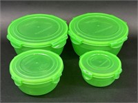Lock and Lock Plastic Snap Lock Containers