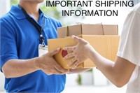 Important shipping information