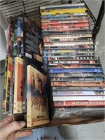 TRAY OF OF DVDS