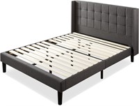 ZINUS Dori Upholstered Platform Bed Frame with Win