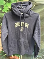 New Georgetown hooded sweatshirt, navy, size