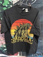 New Dadzilla tshirt, size men’s XL
