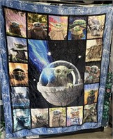 New Baby Yoda Star Wars decorative throw blanket,