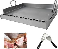 Stainless Steel Griddle 23'x16x5.5 for BBQ